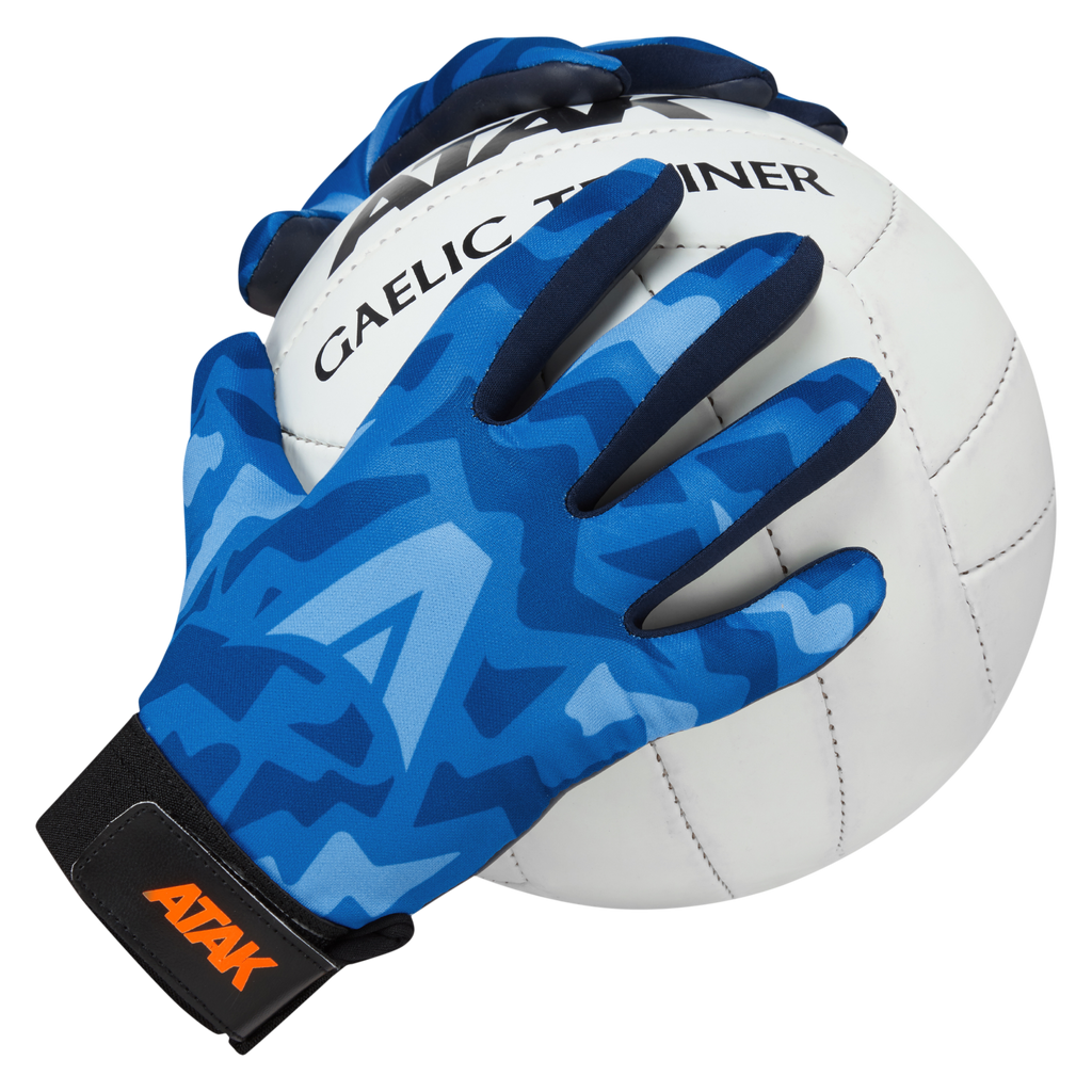 Gloves Gaelic Cul Blu Junior