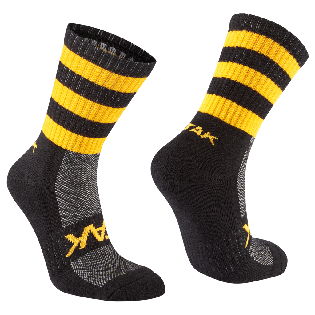 Teamwear Socks Mid Leg Hoops Junior