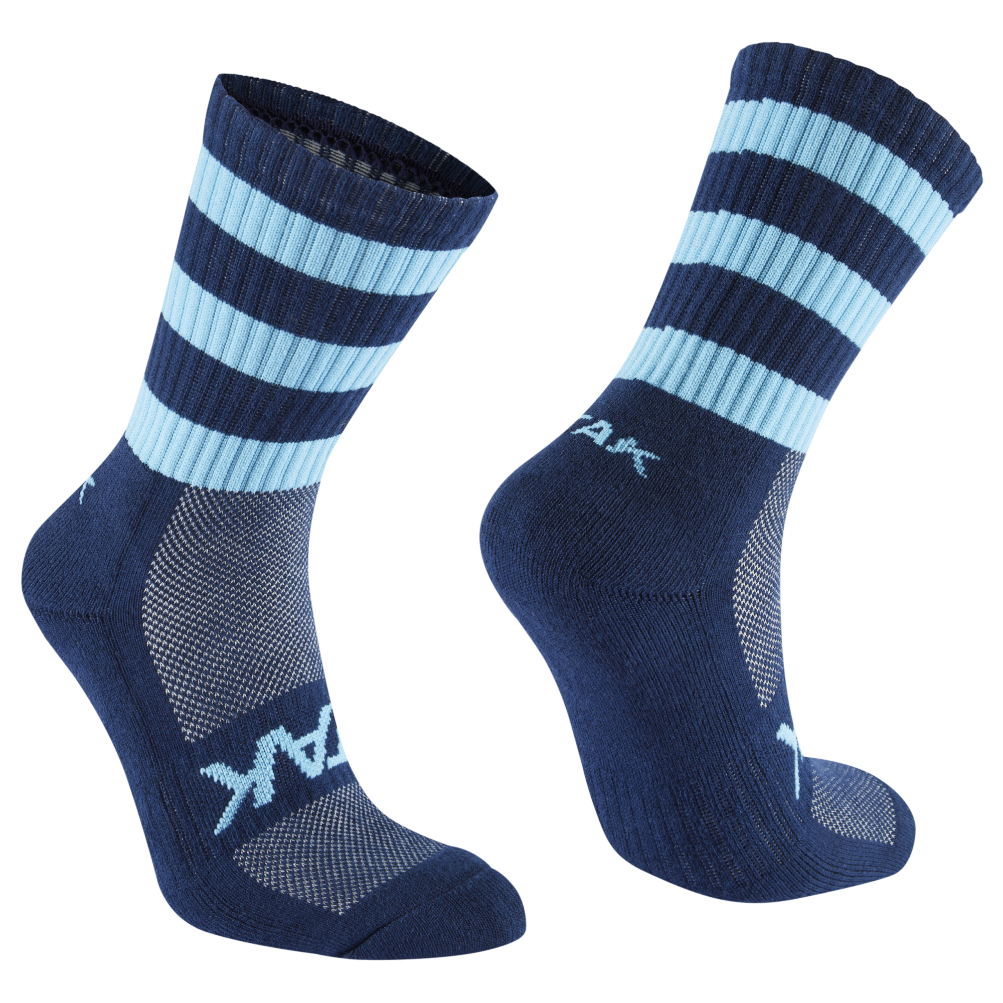 Teamwear Socks Mid Leg Hoops Junior