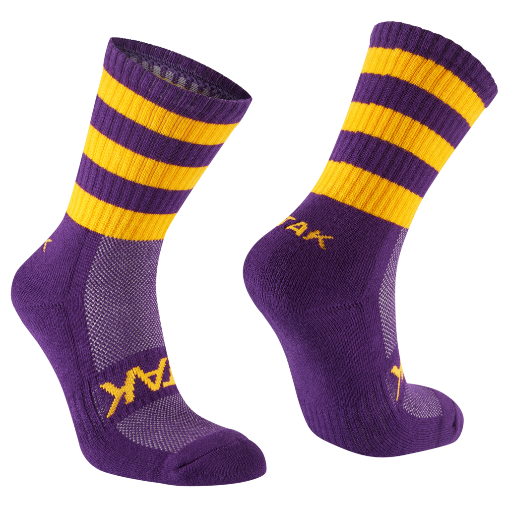 Teamwear Socks Mid Leg Hoops Junior
