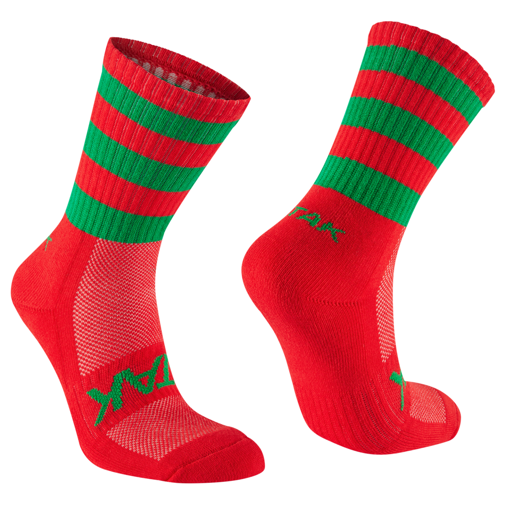 Teamwear Socks Mid Leg Hoops Junior