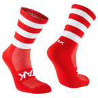 Teamwear Socks Mid Leg Hoops Junior