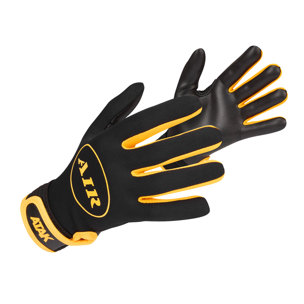 Gloves Gaelic Air Black/Amber Junior